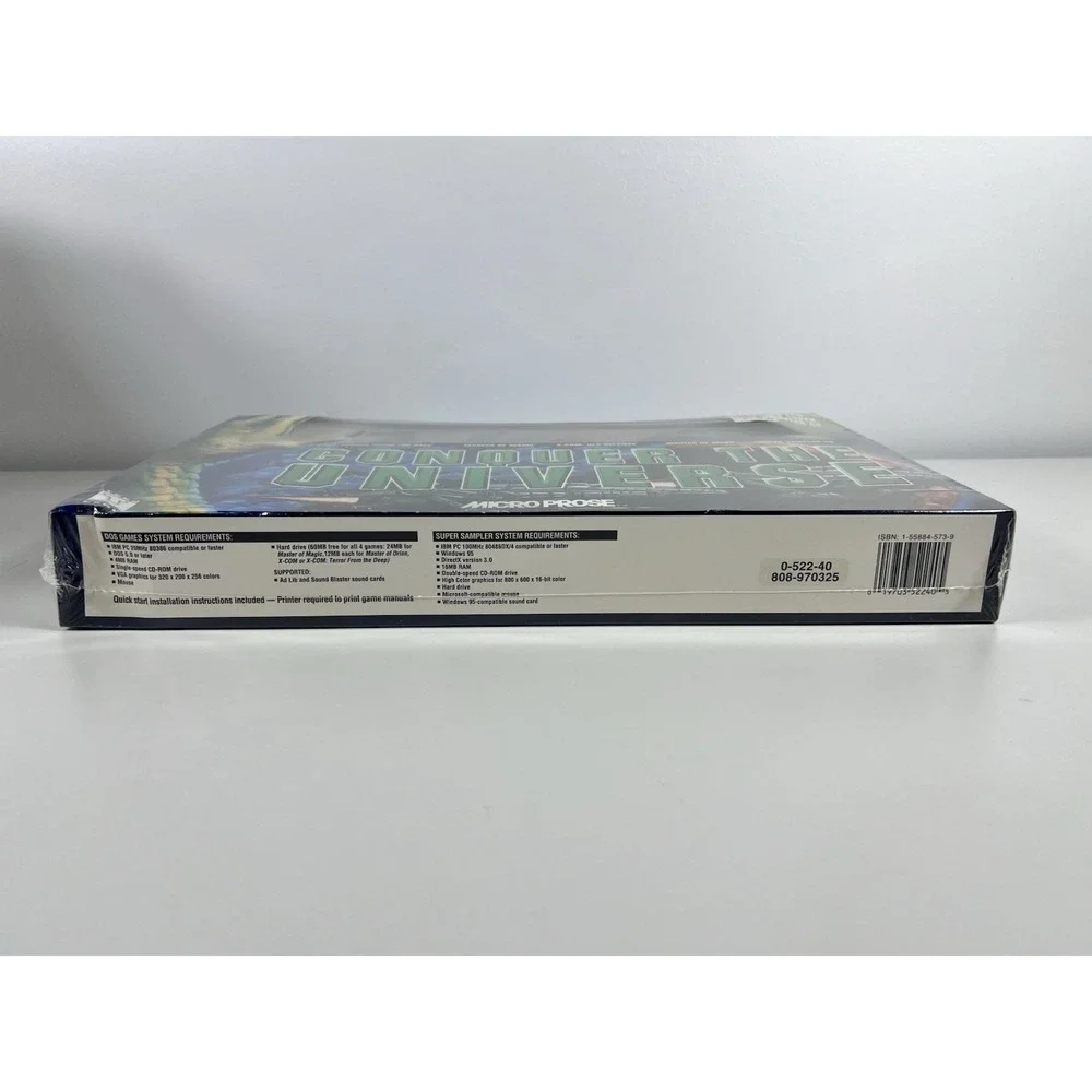 Microprose PC Boxed Set! 1997, Strategy Series Conquer The Universe